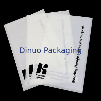 Custom 100% Transparent Cellophane Bags With High Texture And 35 Or 50gsm Thickness For Garment Packaging