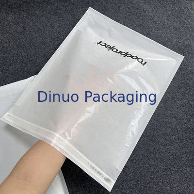 High Texture 100% Transparent Glassine Paper Bags Die-cut Handle FSC Certified For Sustainable Packaging