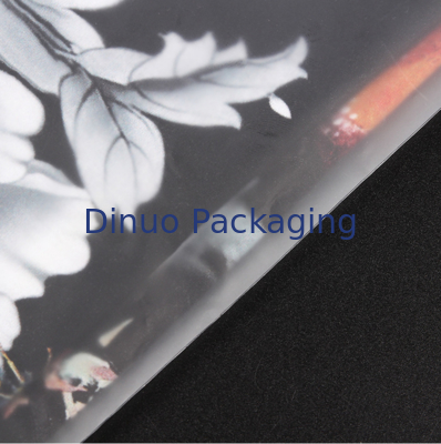 Customized Size CPE Zipper Bags Matte Frosted Packaging Bags With Ziplock Closure For Shipping