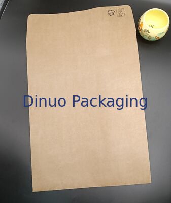Self-Adhesive Brown Kraft Pointed Bottom Bags Durable Eco-Friendly Food-Safe Thick Recycled Material