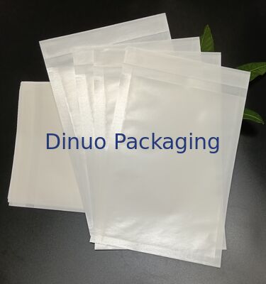 100% Recyclable Self-Sealed Glassine Paper Bag Custom Logo Bio-Degradable Paper Bags