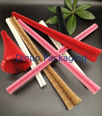 Premium Honeycomb Paper Sleeves Eco-Friendly Recyclable Shock Absorption Tear Resistance
