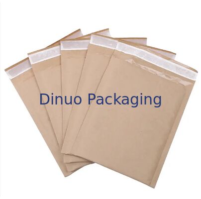 Biodegradable Kraft Mailing Bag Padded Mailer Wrap Bubble Envelope Compostable Waterproof Logistic Packaging Bag