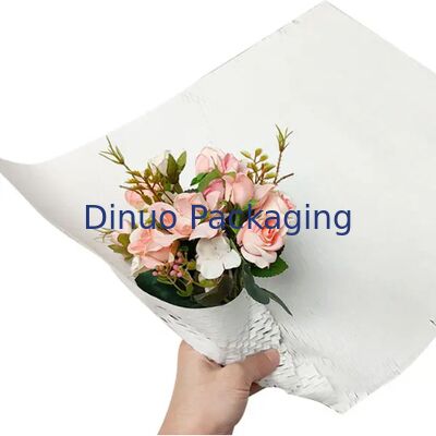 Eco-Friendly Biodegradable Kraft Honeycomb Sleeve for Flower Gift Wrapping Packaging Supplies