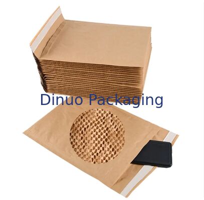 Light Paper Padded Mailers Honeycomb Paper Bags That Meet USPS And Shipping Carrier Standards Perfect For Safe Packaging