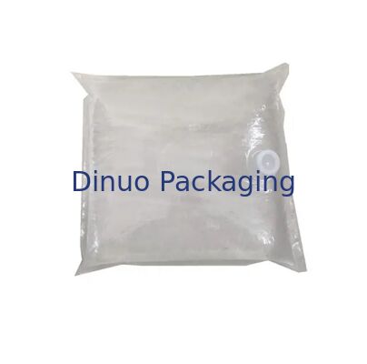 Transparent Food Grade Bag In Box With Valve For Liquid Dispensing Storage