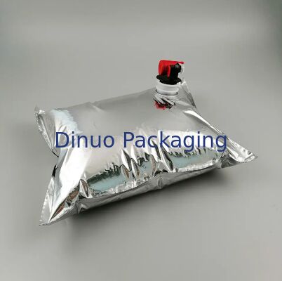Premium Bag In Box Liquid Bag Food Grade Leakproof Aluminized Clear For Liquid Storage