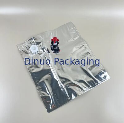 Premium Bag In Box Liquid Bag Food Grade Leakproof Aluminized Clear For Liquid Storage