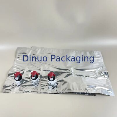 Premium Bag In Box Liquid Bag Food Grade Leakproof Aluminized Clear For Liquid Storage