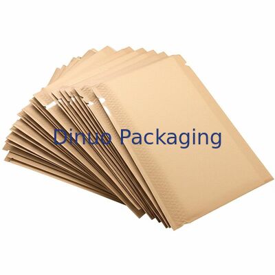 Various Sizes Durable Recycled Paper Bubble Envelopes Eco Friendly Protective Packaging Mailers Ideal for Secure Shipping