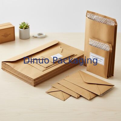 Durable Kraft Bubble Mailers Various Sizes Including Standard Size 7 Protective Envelopes for Mailing Small Products