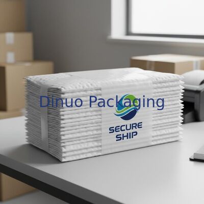 Pack Of 100 Shock Proof Mailing Bags Custom Logo Design Durable Protective Packaging Solutions Ideal For Secure Shipping