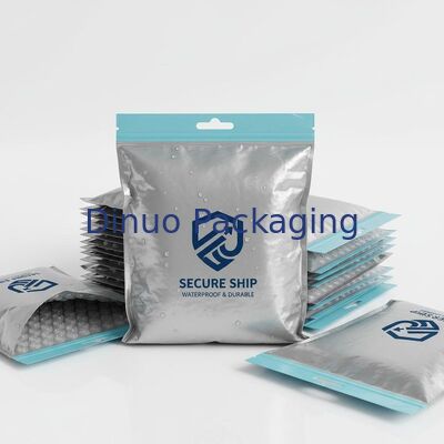 Self-sealing Adhesive Strip Bubble Mailing Bags Waterproof Custom Logo Design Durable Protective Packaging Envelopes for Secure Shipping
