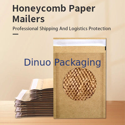 Light Paper Padded Mailers Honeycomb Paper Bags That Meet USPS And Shipping Carrier Standards Perfect For Safe Packaging