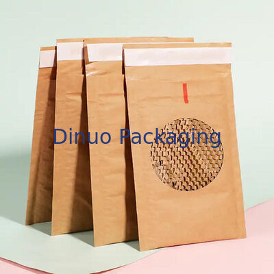 Light Paper Padded Mailers Honeycomb Paper Bags That Meet USPS And Shipping Carrier Standards Perfect For Safe Packaging