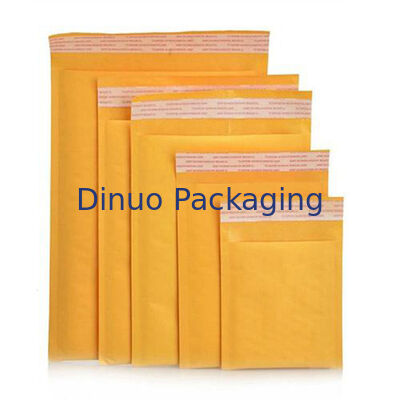 Durable Kraft Bubble Mailers Standard Size 7 60 to 180gsm Thickness Padded Envelopes Secure Packaging For Shipping Needs