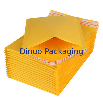 Standard Size 7 Kraft Bubble Mailers Customized Logo Express Shipping Durable Protective Packaging Envelopes for Secure