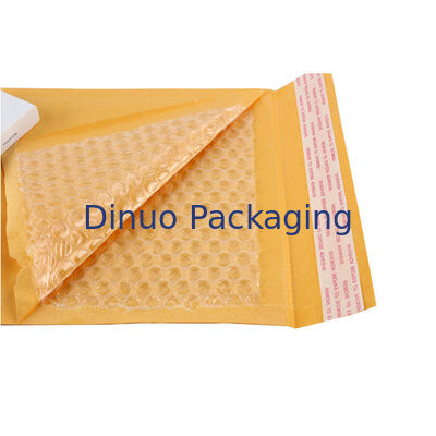Express Kraft Bubble Mailers Various Sizes Customized Logo Durable Padded Envelopes for Safe Packaging and Shipping Needs