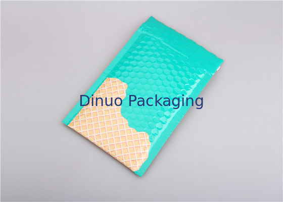 Lake Blue Metallic Bubble Mailers Padded Envelopes 145x210mm #C For Lipstick