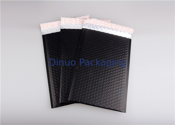 Heat Seal Matte Metallic Bubble Mailers 4"X8" #000 Moisture Resistant For Packaging