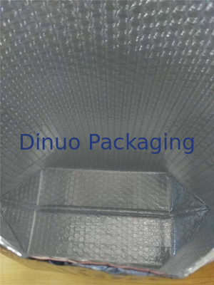Big Volume Stand Up Metallic Bubble Mailers Silver 145x210mm #C Aluminum Foil Wrinkle Resistant