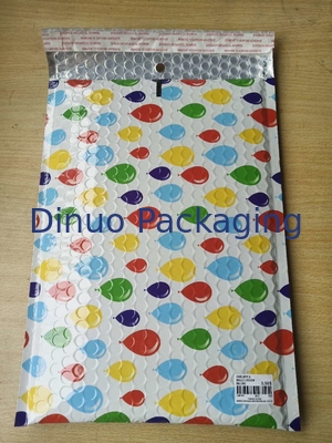 200x260mm #D1 Metallic Bubble Mailing Envelopes , Full Colors Printing Bubble Wrap Packing Envelopes