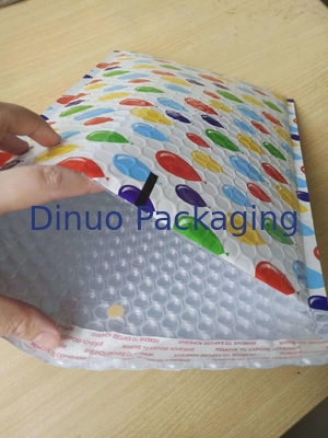 240X330mm #F3 Metallic Bubble Mailers 8 colors Printing Padded Envelopes For Promotion