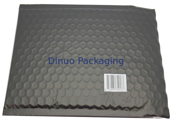 Heat Seal Matte Metallic Bubble Mailers 4"X8" #000 Moisture Resistant For Packaging