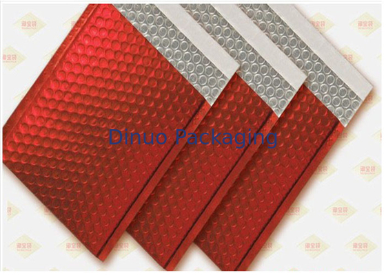 Oil Resistant Shipping Metallic Jiffy Bags , Colored Padded Envelopes 115x210mm #B