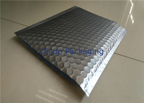 Silver Bubble Mailer Bag 15x210mm #B Jiffy Bubble Bags For Transport Oil Resistant