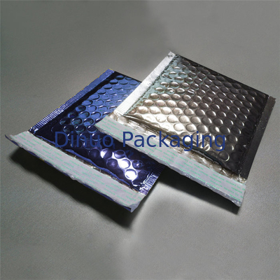 Silver Bubble Mailer Bag 15x210mm #B Jiffy Bubble Bags For Transport Oil Resistant
