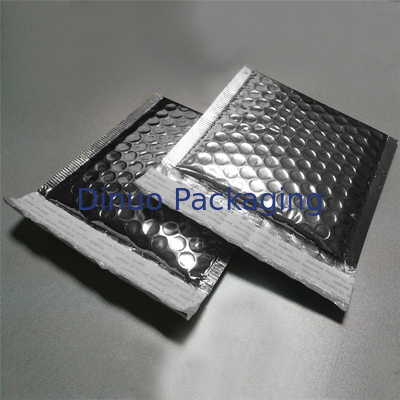 Silver Bubble Mailer Bag 15x210mm #B Jiffy Bubble Bags For Transport Oil Resistant