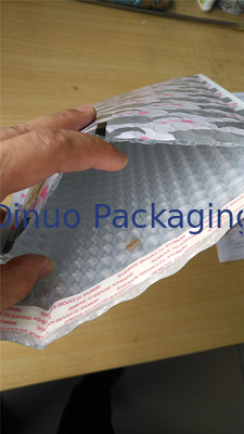 200x260mm #D1 Metallic Bubble Mailing Envelopes , Full Colors Printing Bubble Wrap Packing Envelopes