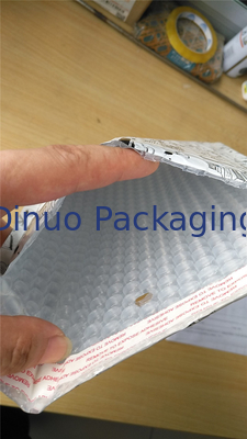 200x260mm #D1 Metallic Bubble Mailing Envelopes , Full Colors Printing Bubble Wrap Packing Envelopes