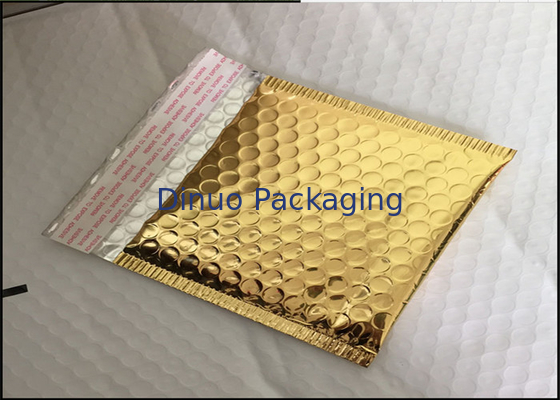 Metallic Jiffy Padded Mailers , Metallic Foil Bubble Bags For Express Delivery
