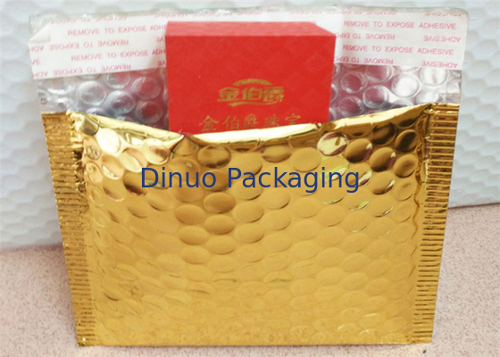 Lightweight Shipping Metallic Bubble Mailers , Coloured Bubble Wrap Envelopes