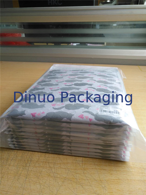 200x260mm #D1 Metallic Bubble Mailing Envelopes , Full Colors Printing Bubble Wrap Packing Envelopes