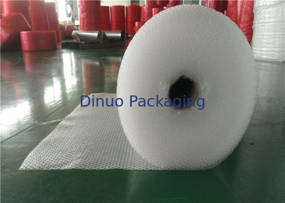 White Shockproof Bubble Packaging Rolls , Air Bubble Cushioning Wrap Rolls
