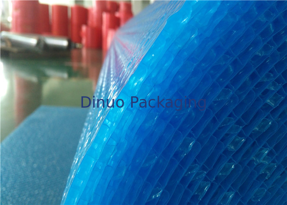 Shockproof Blue Jumbo Rolls Of Bubble Wrap For Packaging 100cmx500m