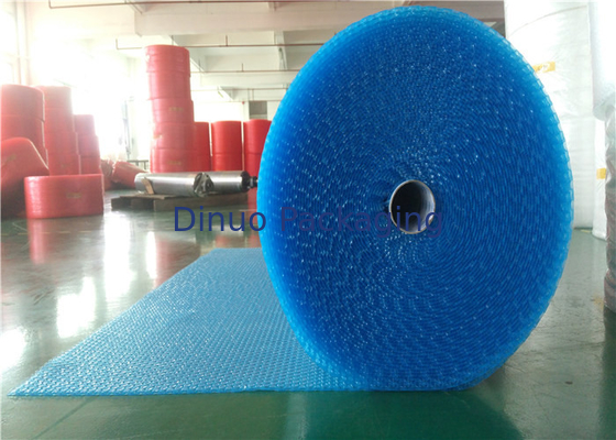 Shockproof Blue Jumbo Rolls Of Bubble Wrap For Packaging 100cmx500m