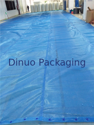 Colored Heavy Weight Bubble Sheet Roll Biodegradable For Swimming Pool Use