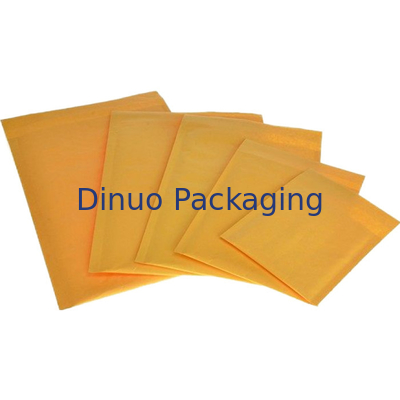 Oil Resistant Kraft Paper 4x8 Bubble Mailers Size 000 Padded Envelopes Customized
