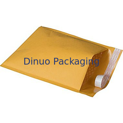 Oil Resistant Kraft Paper 4x8 Bubble Mailers Size 000 Padded Envelopes Customized