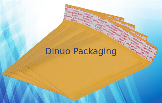 Heat Resistant Kraft Bubble Mailers , Bubble Padded Envelope For Shipping