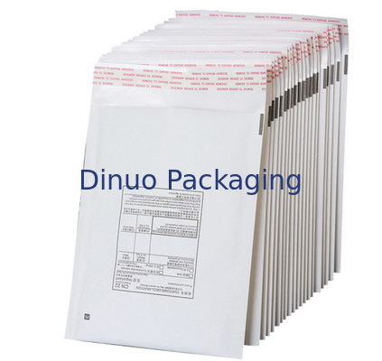 Kraft Bubble Lined Mailers 165x255 #B6 , White Padded Mailing Envelopes