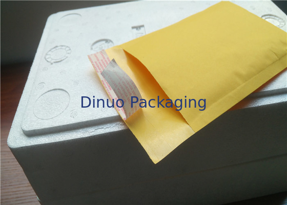 Heat Resistant Kraft Bubble Mailers , Bubble Padded Envelope For Shipping