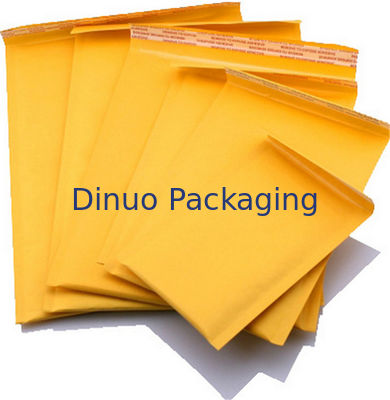 Durable Kraft Bubble Mailers Standard Size 7 60 to 180gsm Thickness Padded Envelopes Secure Packaging For Shipping Needs