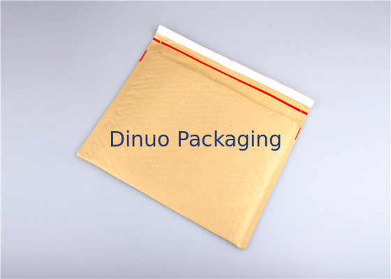 Custom Printed 4"x8" Kraft Bubble Mailers Courier Size 000 Padded Envelopes