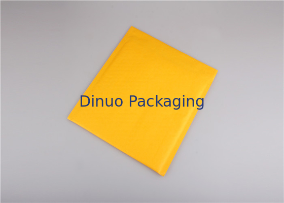 Eco Friendly Kraft Shipping Envelopes With Bubble Wrap Inside Custom Size