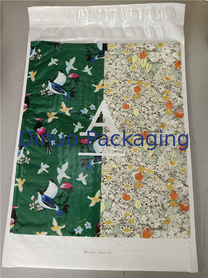 Eco friendly Poly Bubble Mailers Shipping Bag With Full Colors Custom Logo Printing